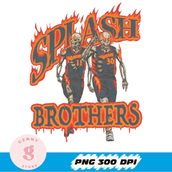 dub nation png, golden state basketball png, 90s png, stephen curry png, vintage klay thompson splash bros skeleton png,