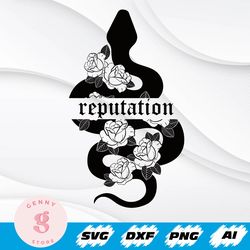reputation snake svg, swiftie look what you made me do svg, concer svg, fan svg
