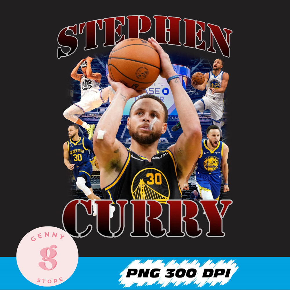 Stephen Curry Vintage Png, Stephen Curry Png, 300 DPI PNG, Basketball Png.jpg