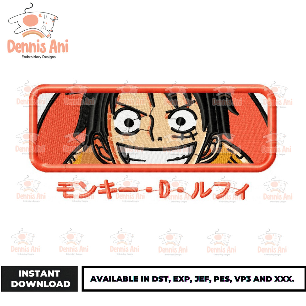 Anime Embroidery Design - Embroidery Market 1025.png