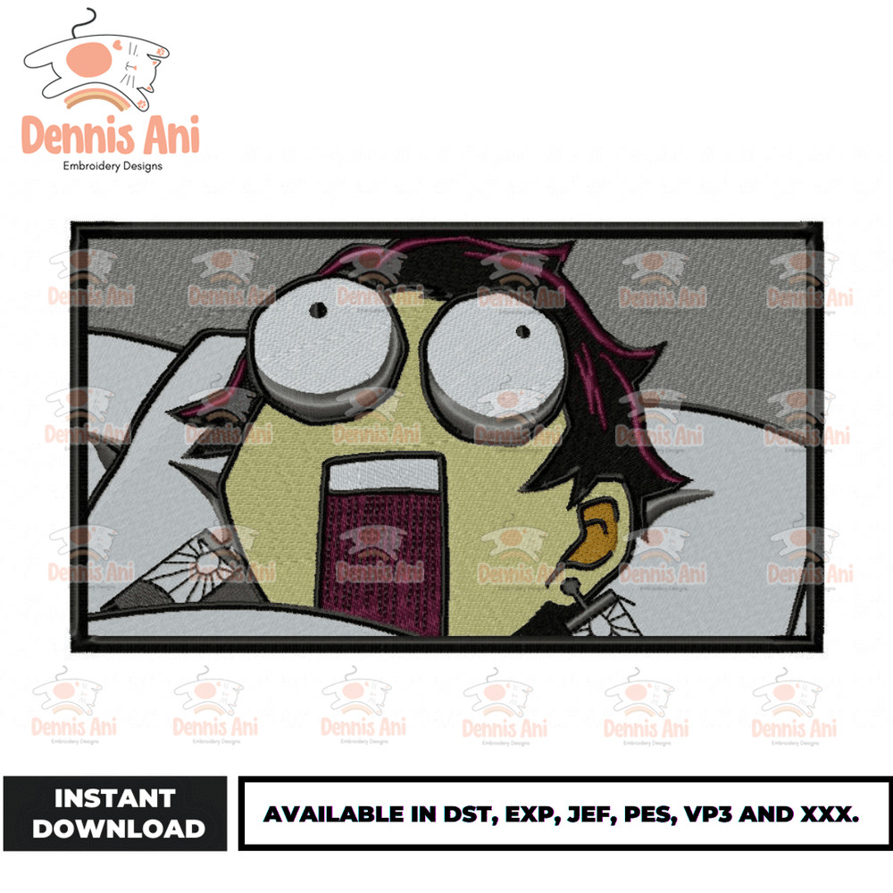 Anime Embroidery Design - Embroidery Market 1073.png