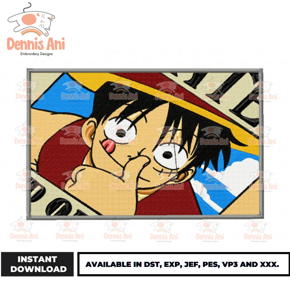 Anime Embroidery Design - Embroidery Market 1116.png