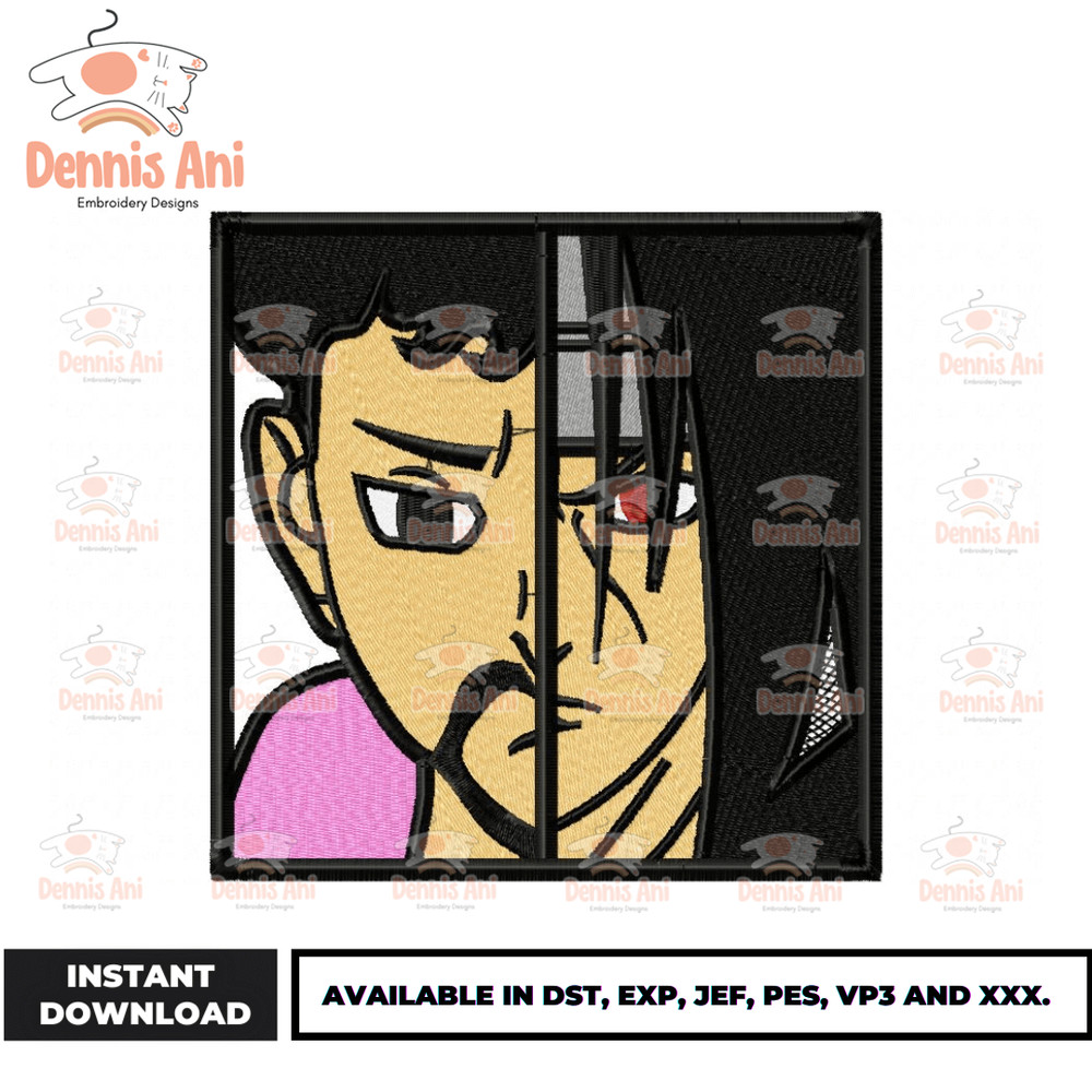 Anime Embroidery Design - Embroidery Market 1135.png