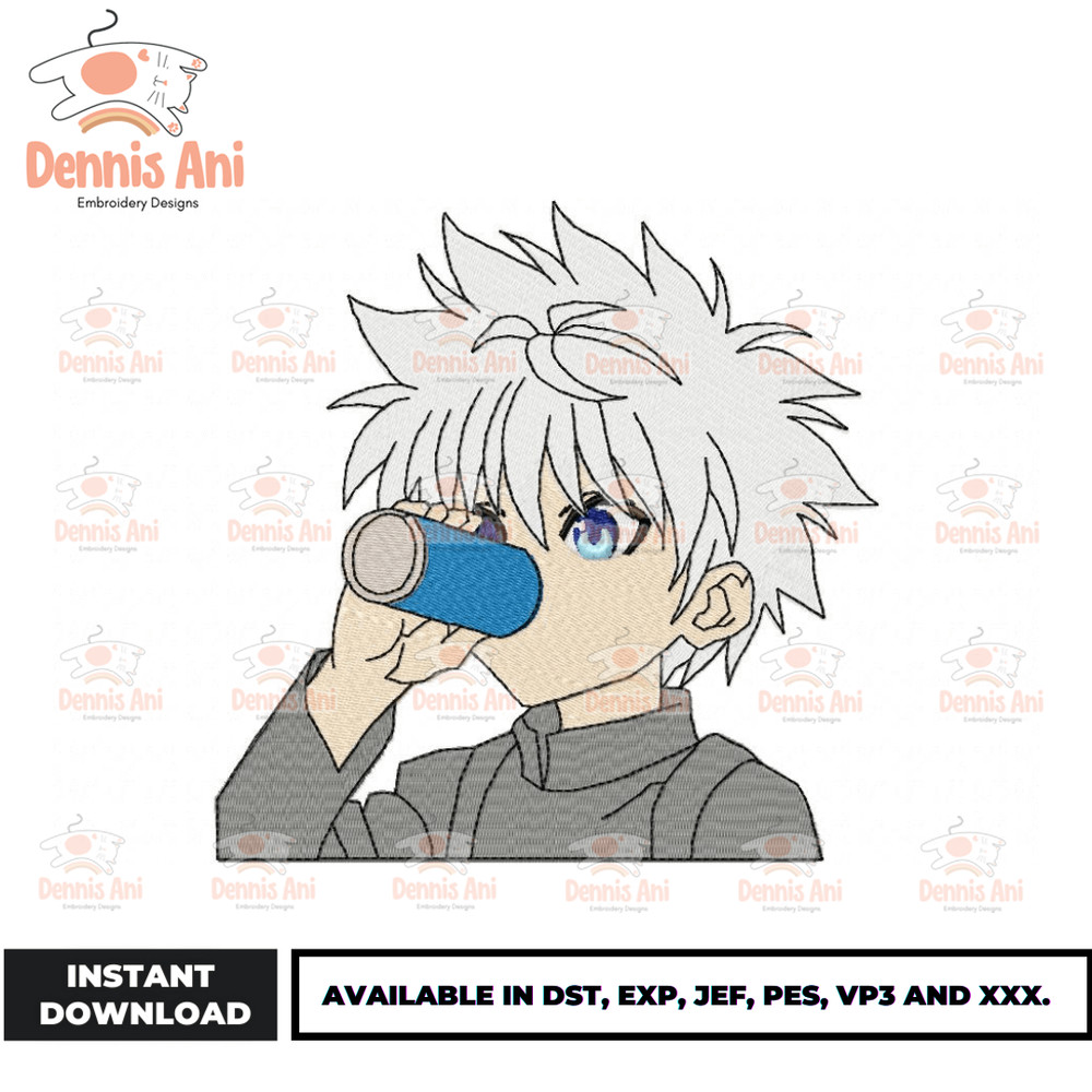 Anime Embroidery Design - Embroidery Market 1139.png