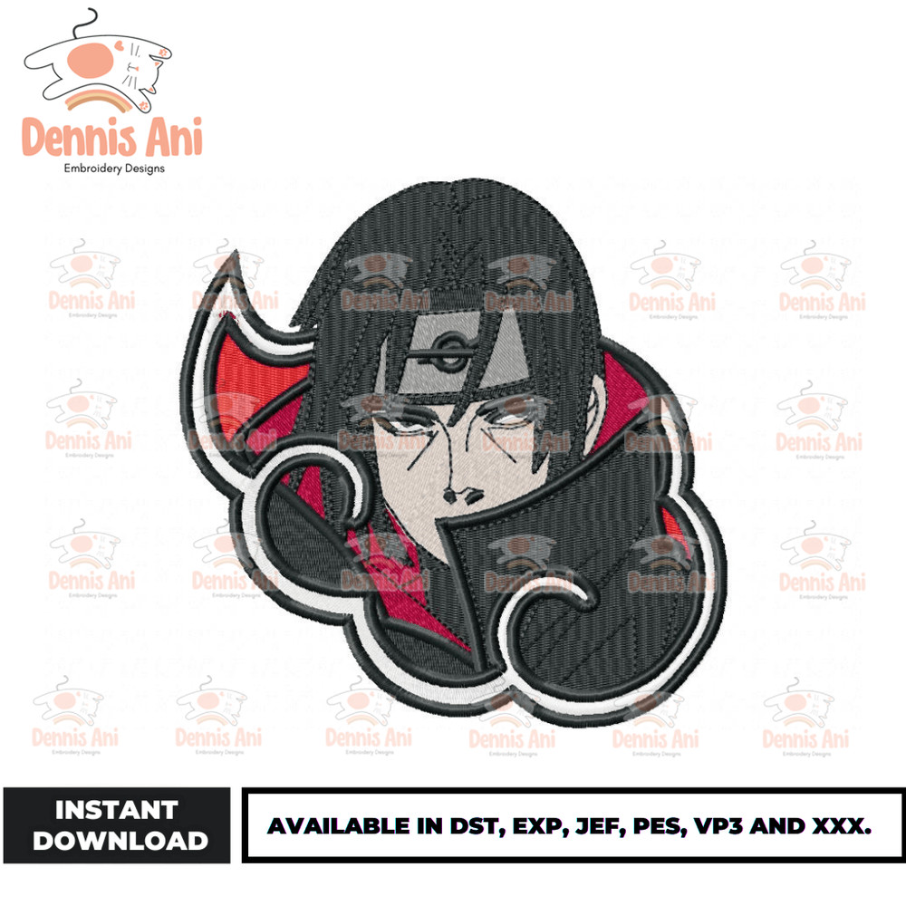 Anime Embroidery Design - Embroidery Market 1163.png