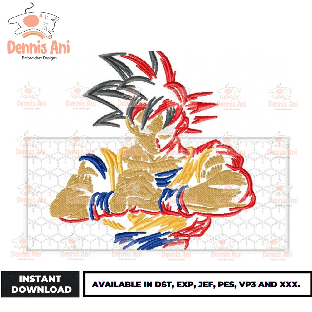 Anime Embroidery Design - Embroidery Market 1182.png