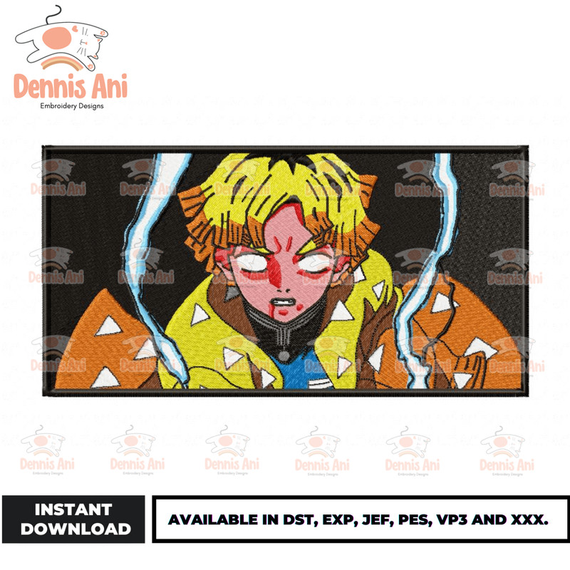 Anime Embroidery Design - Embroidery Market 1212.png
