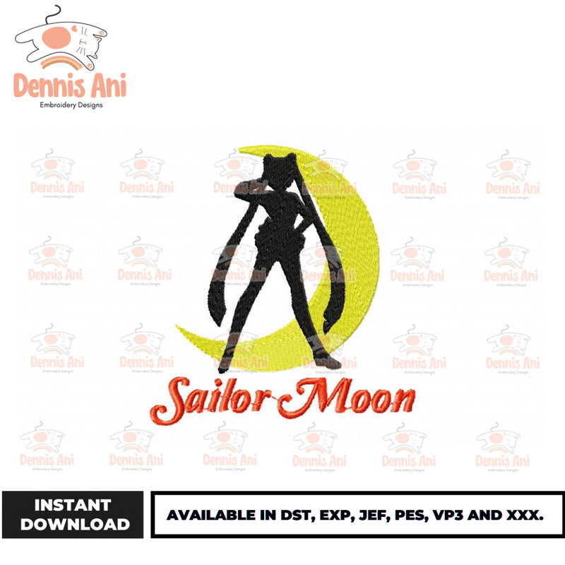 Anime Embroidery Design - Embroidery Market 1255.png