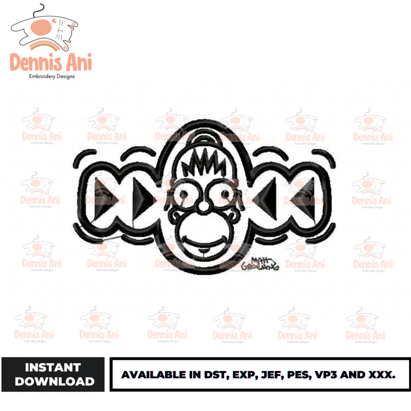 Anime Embroidery Design - Embroidery Market 1278.png