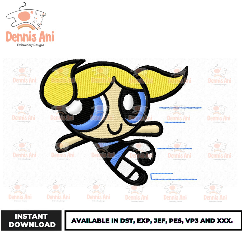 Anime Embroidery Design - Embroidery Market 1314.png