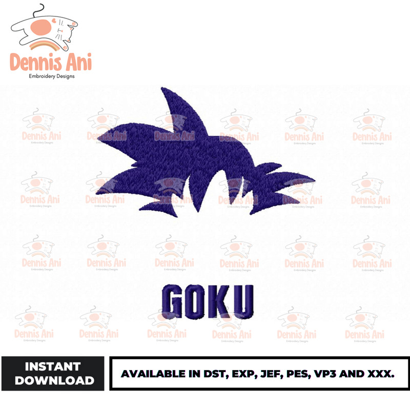 Anime Embroidery Design - Embroidery Market 1327.png