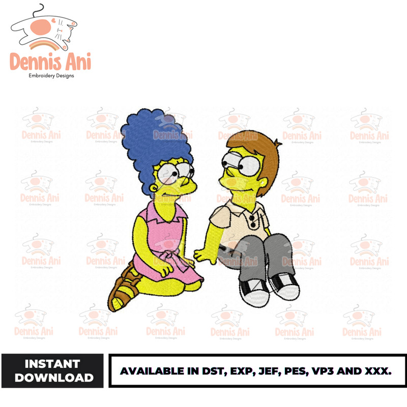 Anime Embroidery Design - Embroidery Market 1349.png