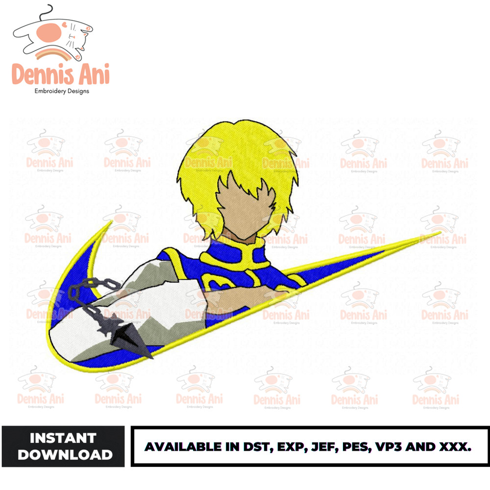 Anime Embroidery Design - Embroidery Market 1398.png