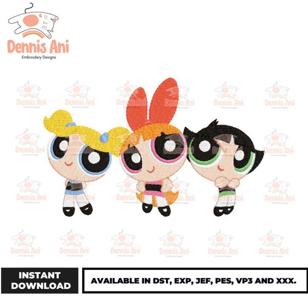 Anime Embroidery Design - Embroidery Market 1410.png