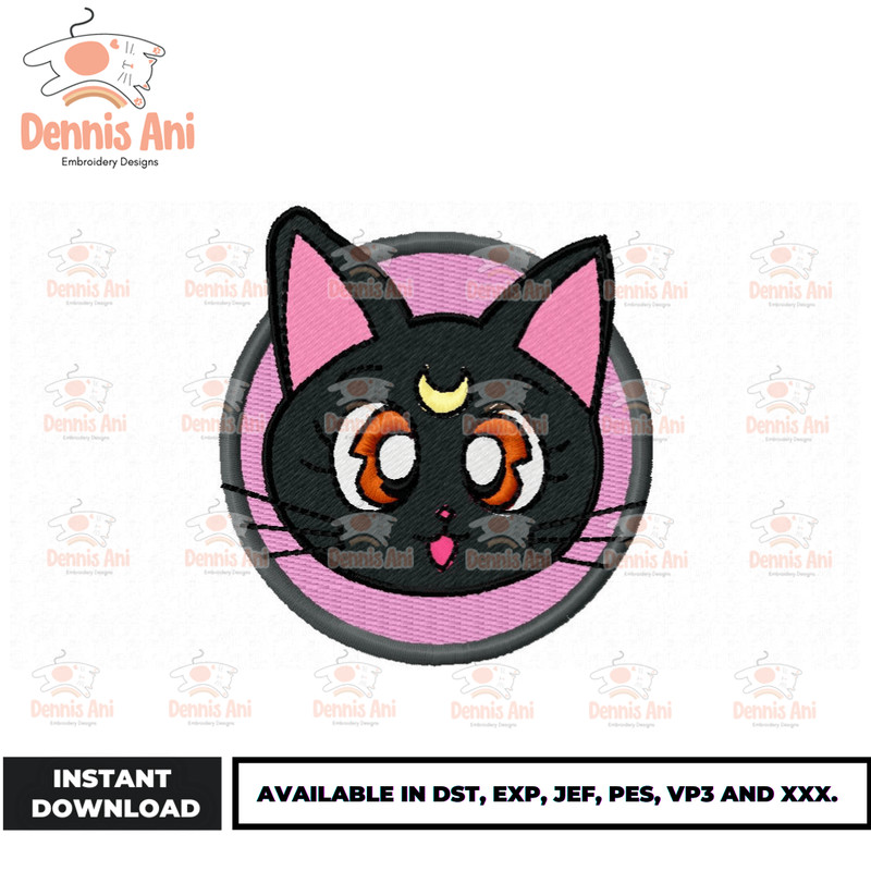 Anime Embroidery Design - Embroidery Market 1426.png