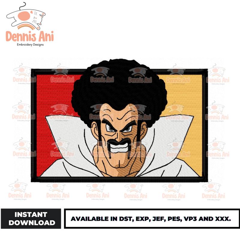 Anime Embroidery Design - Embroidery Market 1428.png