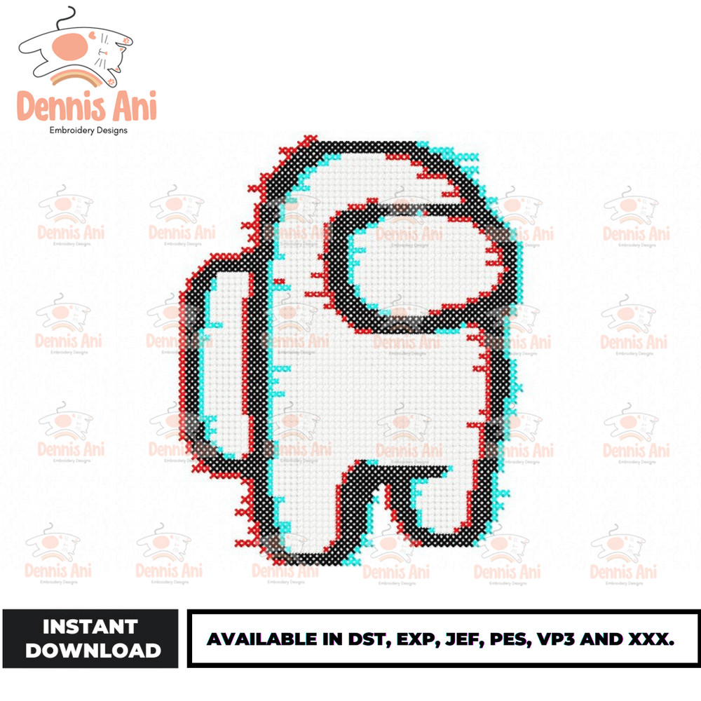 Anime Embroidery Design - Embroidery Market 1468.png