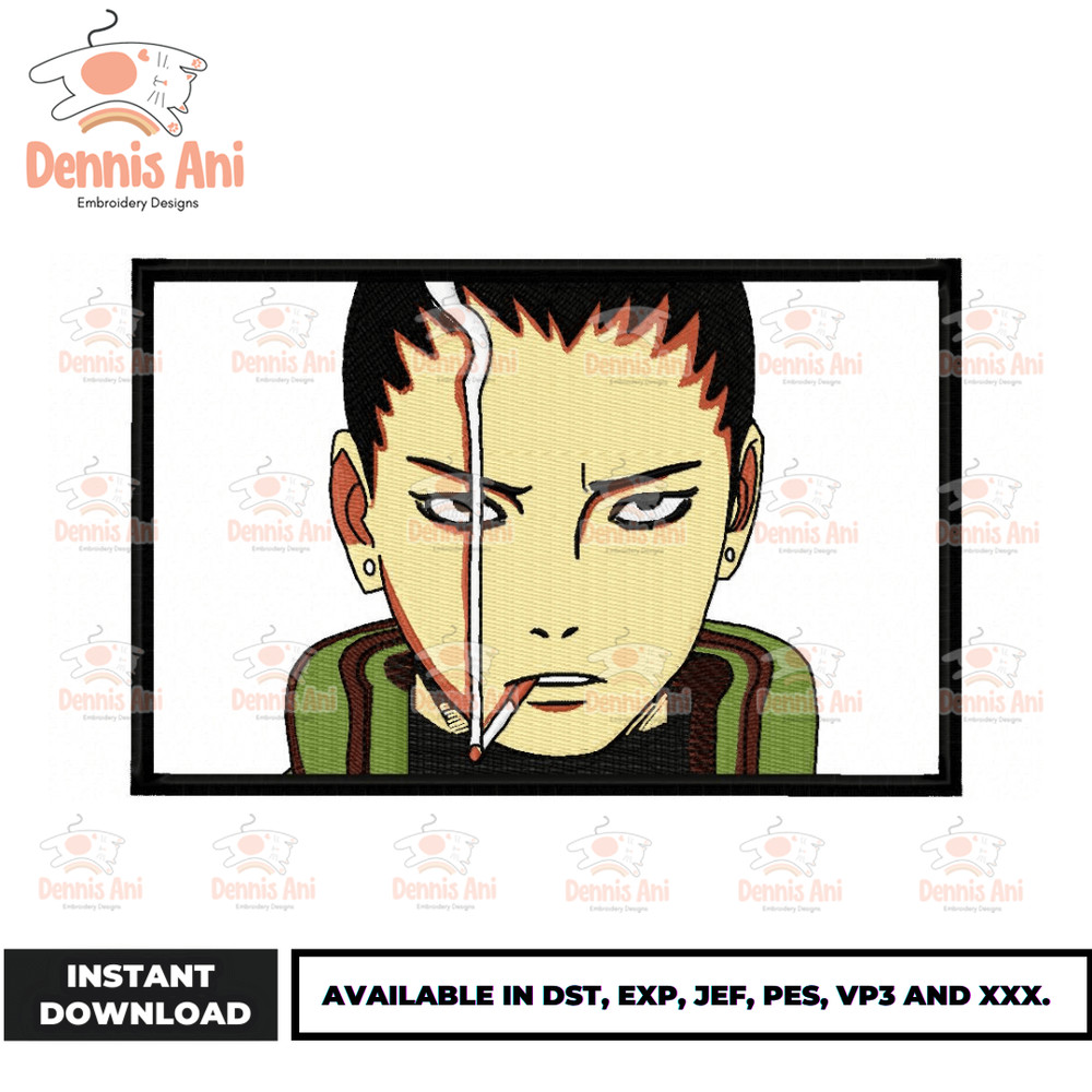 Anime Embroidery Design - Embroidery Market 1469.png