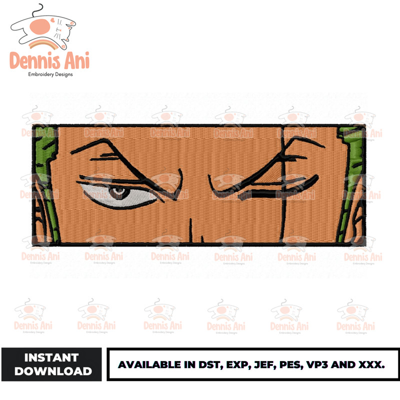 Anime Embroidery Design - Embroidery Market 1470.png