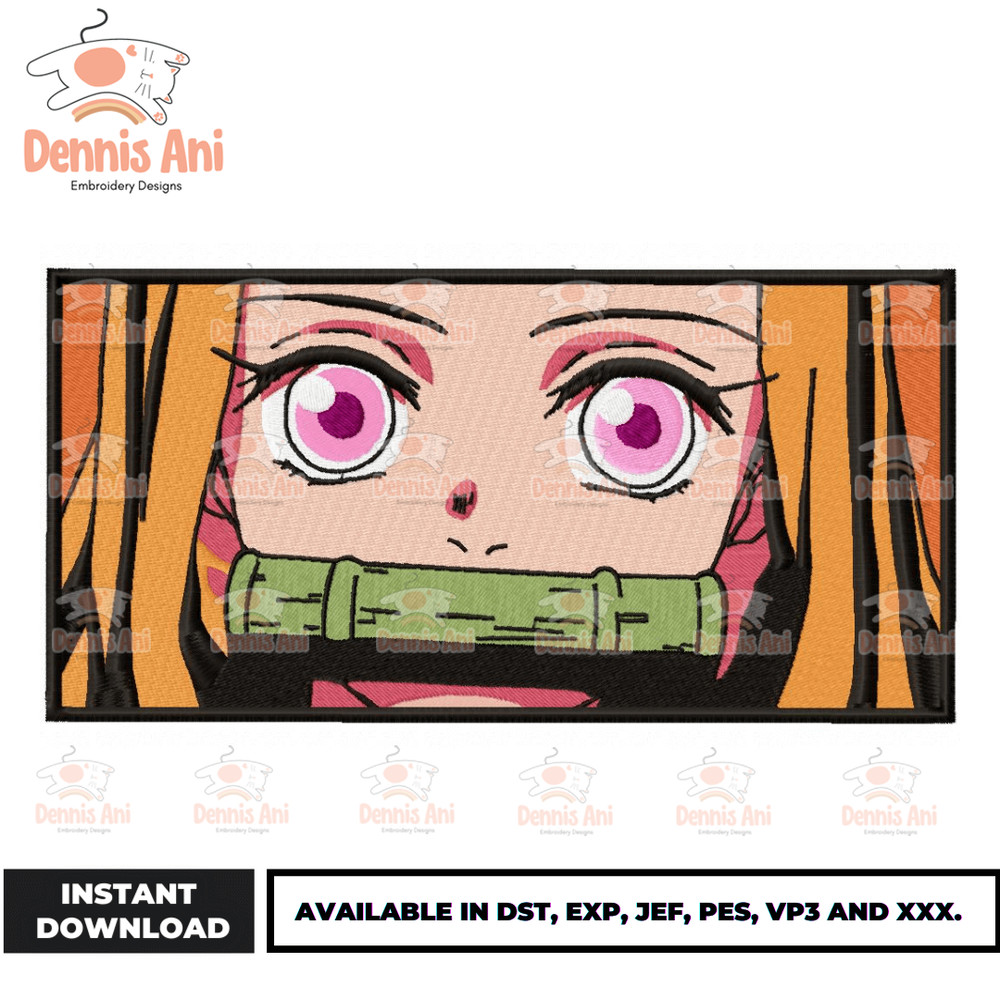 Anime Embroidery Design - Embroidery Market 1472.png