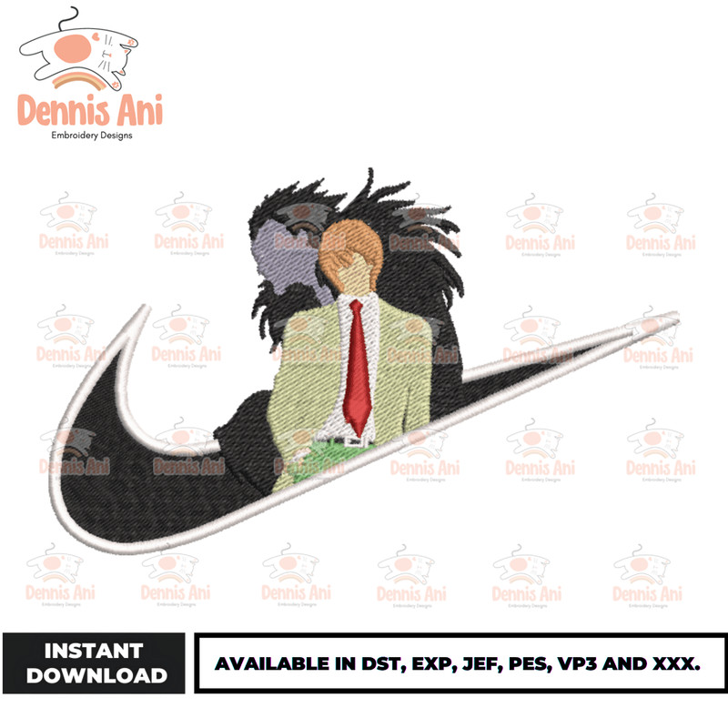 Anime Embroidery Design - Embroidery Market 1473.png