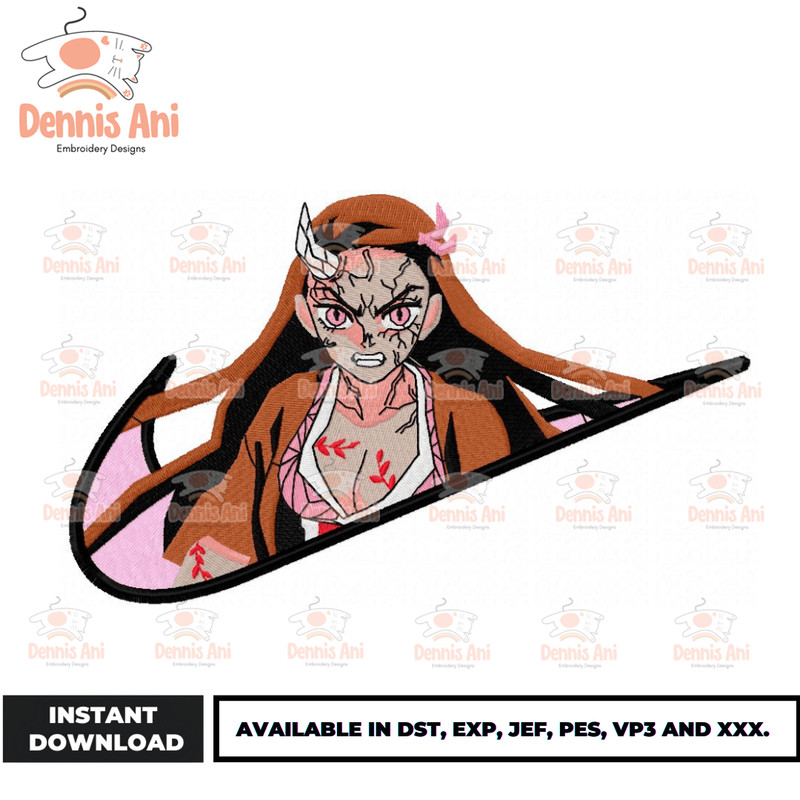 Anime Embroidery Design - Embroidery Market 1485.png