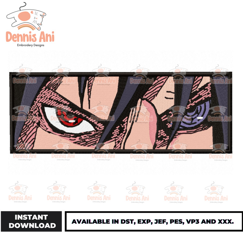 Anime Embroidery Design - Embroidery Market 1512.png