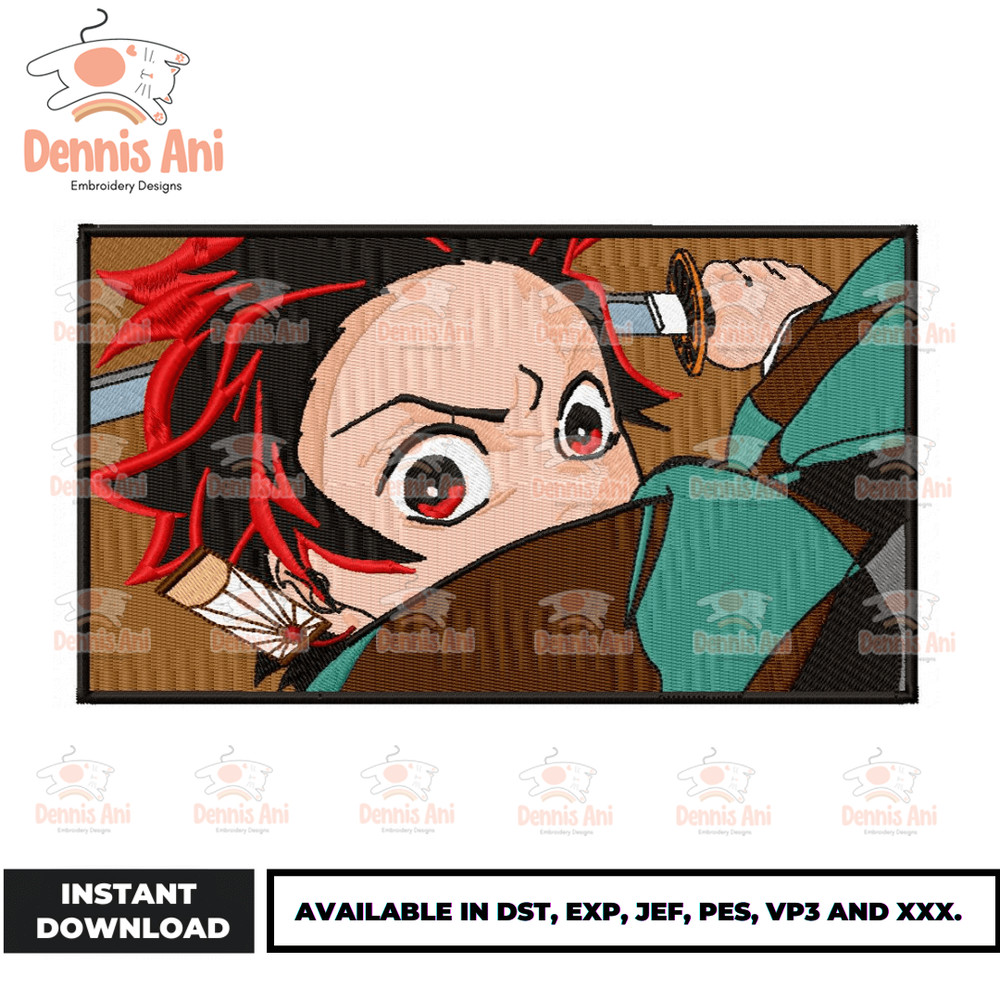 Anime Embroidery Design - Embroidery Market 1520.png