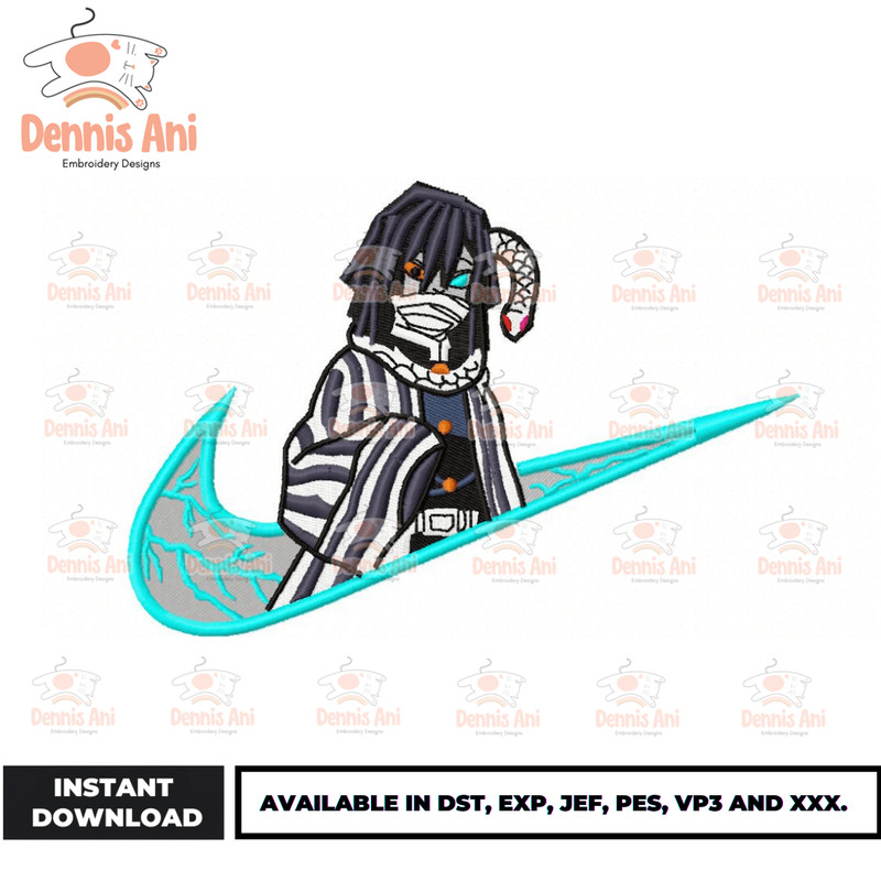 Anime Embroidery Design - Embroidery Market 1532.png