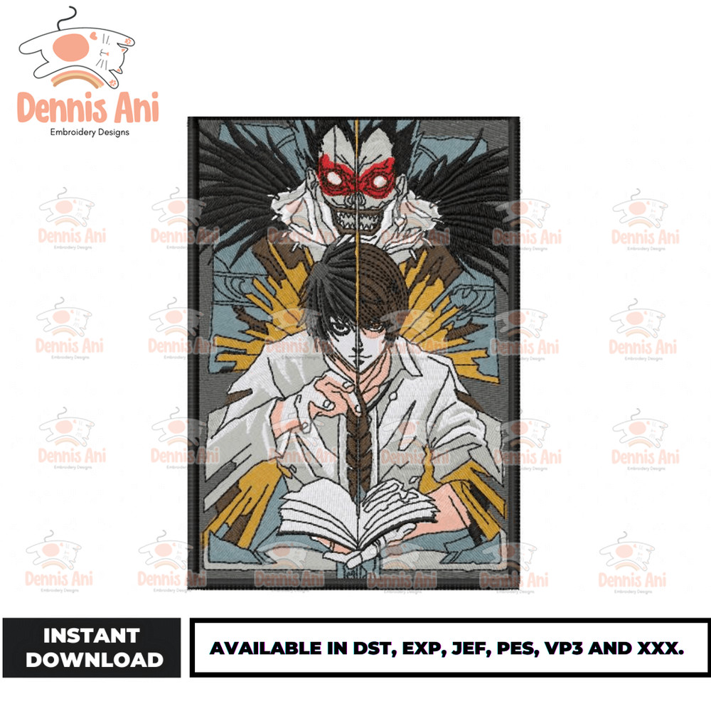 Anime Embroidery Design - Embroidery Market 1654.png