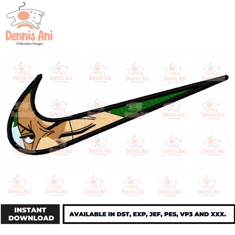 Anime Embroidery Design - Embroidery Market 1667.png