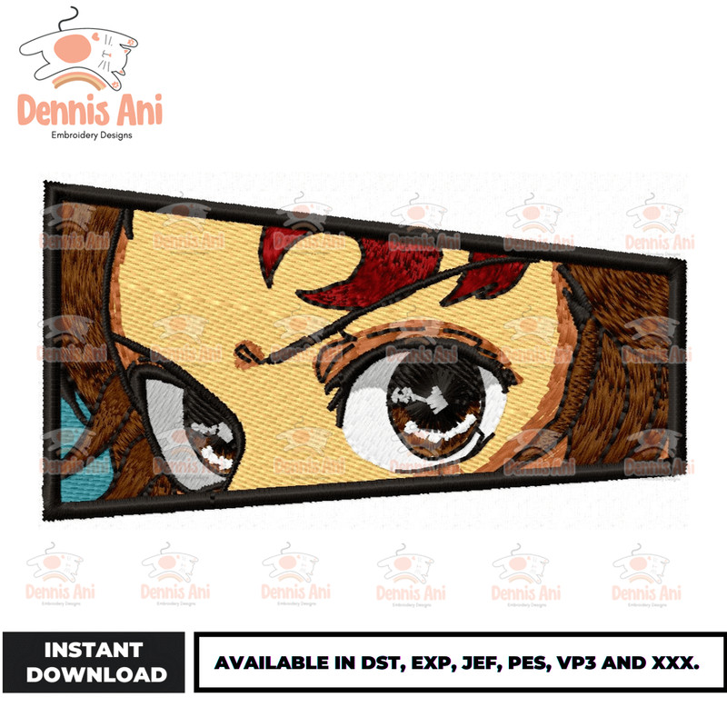 Anime Embroidery Design - Embroidery Market 1681.png