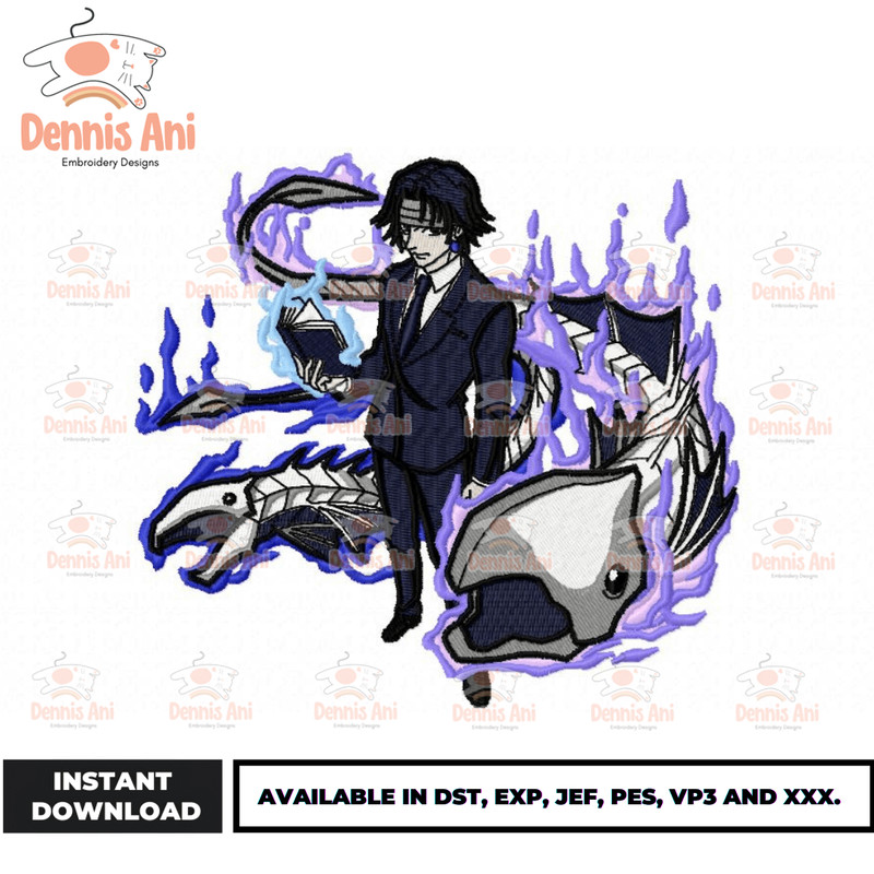 Anime Embroidery Design - Embroidery Market 1745.png