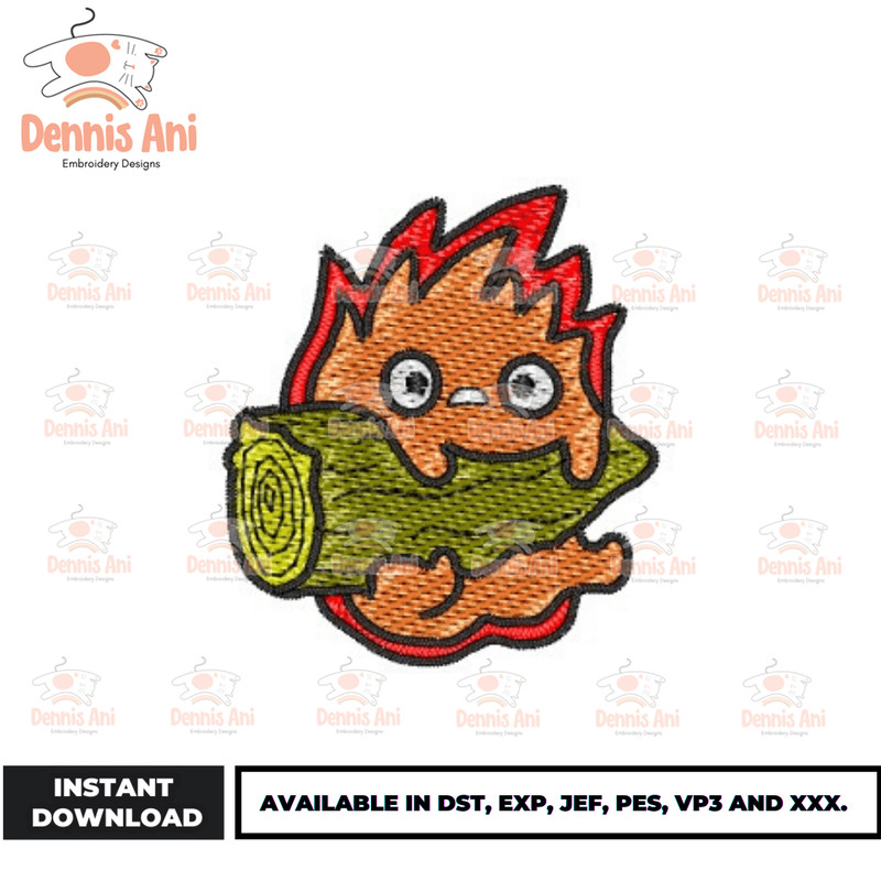 Anime Embroidery Design - Embroidery Market 1749.png