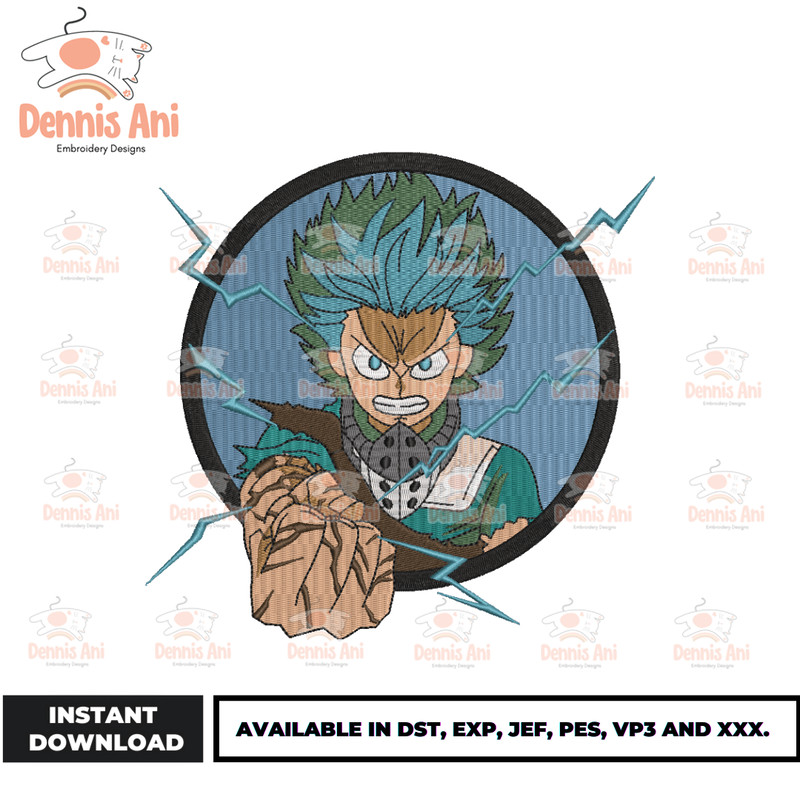 Anime Embroidery Design - Embroidery Market 638.png