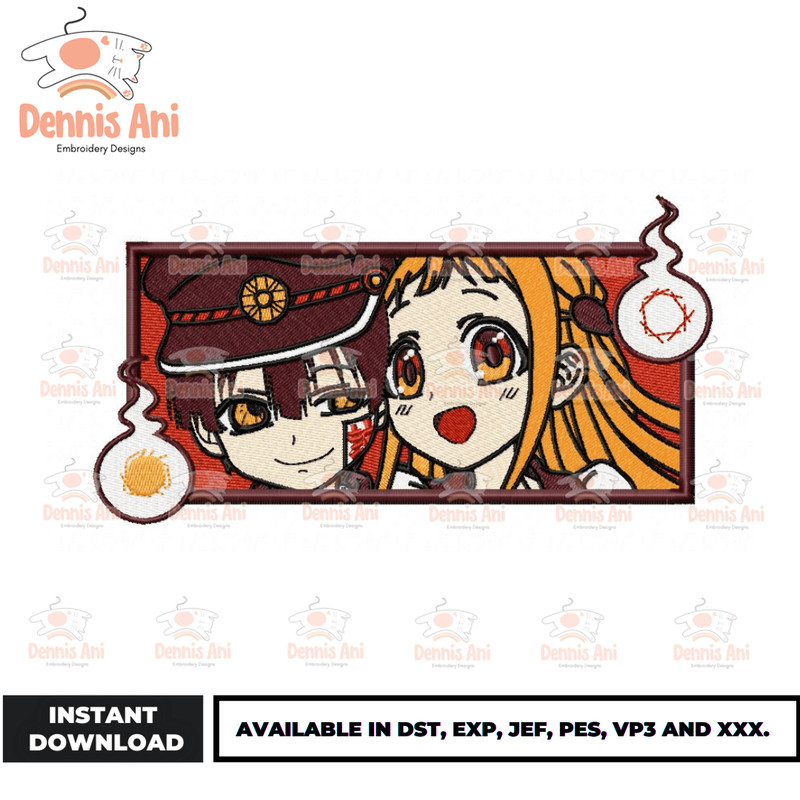 Anime Embroidery Design - Embroidery Market 760.png