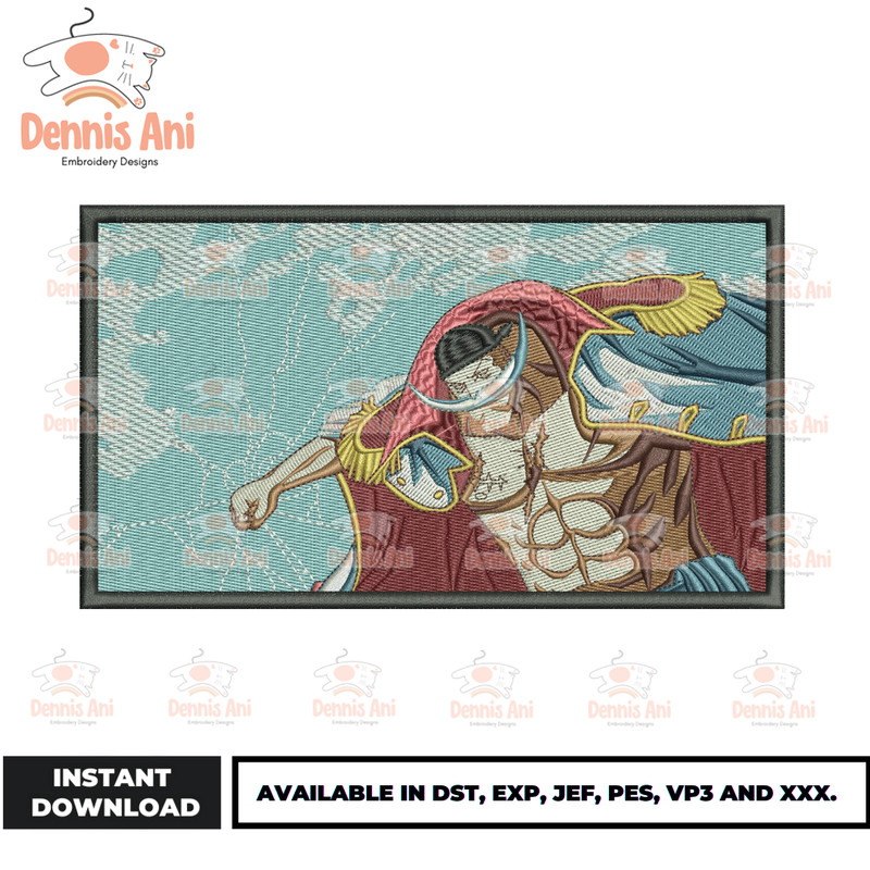 Anime Embroidery Design - Embroidery Market 838.png