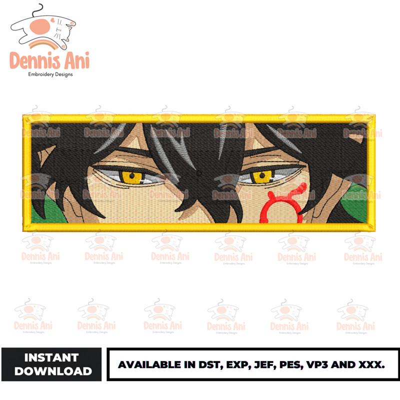 Anime Embroidery Design - Embroidery Market 849.png