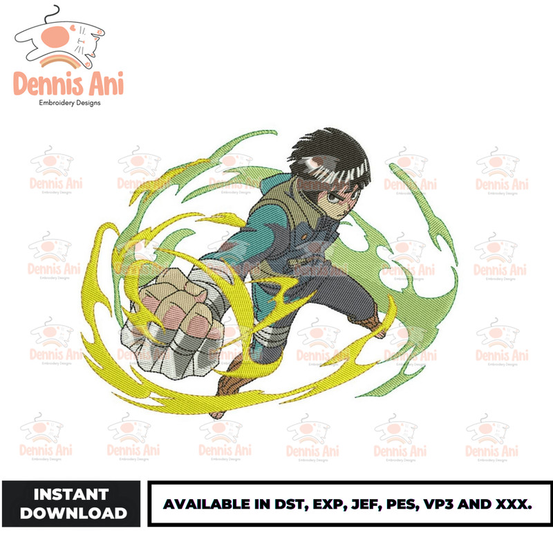 Anime Embroidery Design - Embroidery Market 853.png