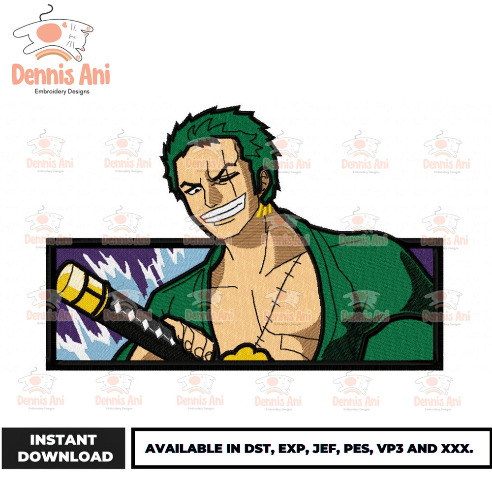 New New Anime Embroidery Design - Embroidery Market.png