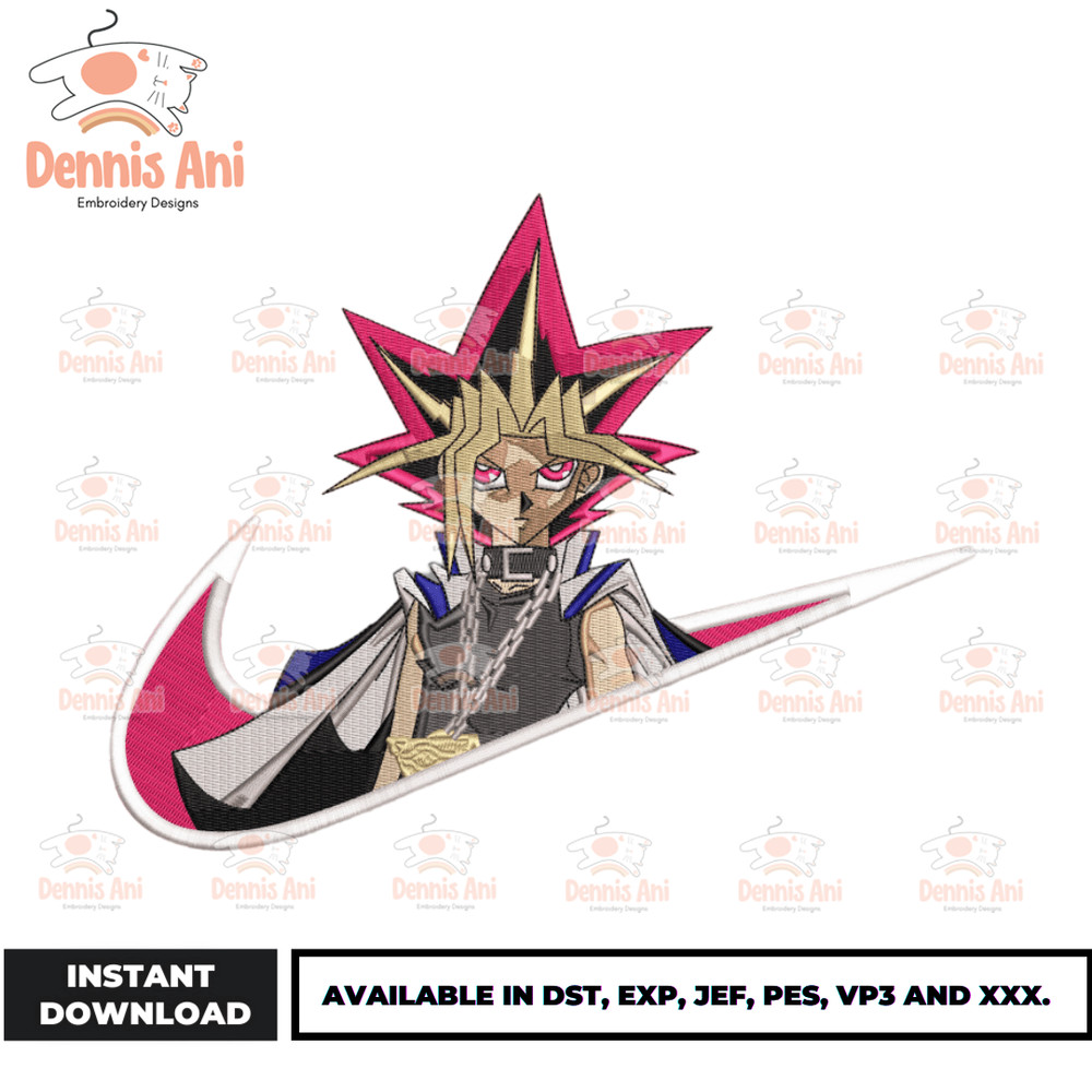 New Yu Gi Oh Embroidery Design - Embroidery Market.png
