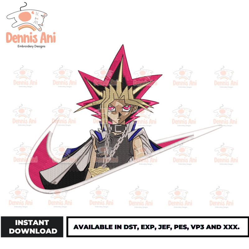 New Yu Gi Oh Embroidery Design - Embroidery Market.png