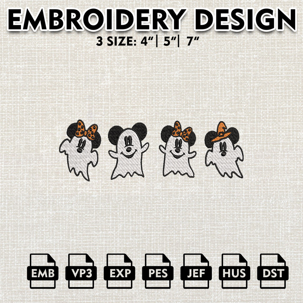 Disney Halloween Embroidery Designs, Halloween Machine Embroidery Pattern, Boo Mickey Embroidery files.jpg