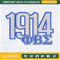 1914 Phi Beta Sigma Embroidery Designs, Historically Black Colleges and Universities Machine Embroidery Design, Machine Embroidery Designs - Premium & Original