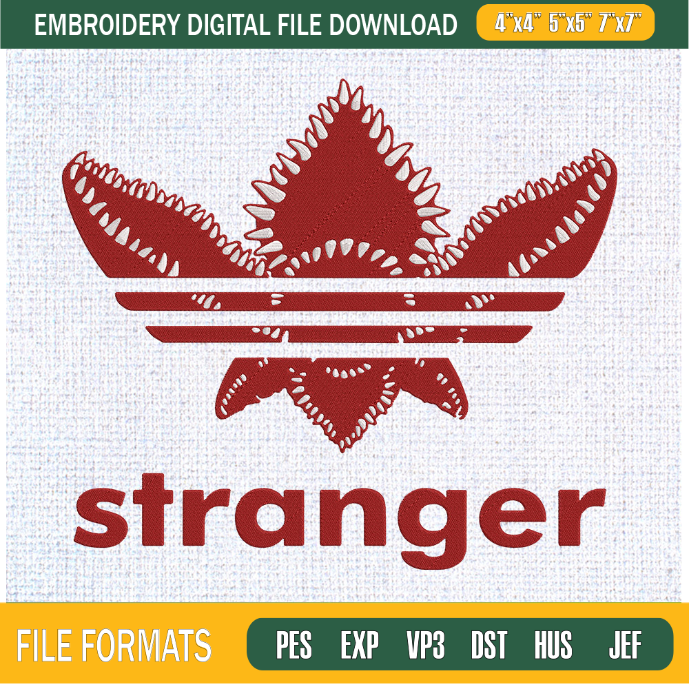 Adias Stranger Embroidery Designs, Adidas Machine Embroidery Design, Machine Embroidery Designs - Premium & Original SVG Cut Files.jpg