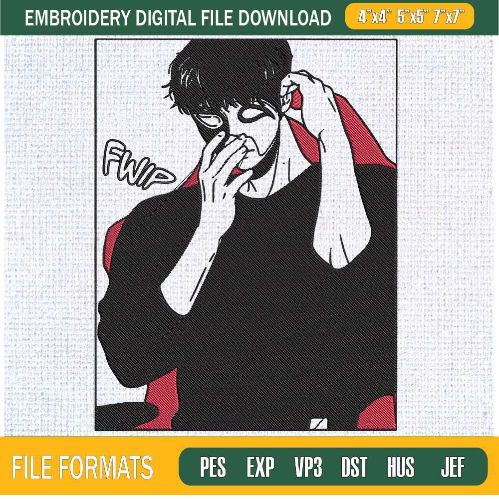 Ahn Jiwon BJ Alex Mask Embroidery Designs, Yaoi Machine Embroidery Design, Machine Embroidery Designs - Premium & Original SVG Cut Files.jpg