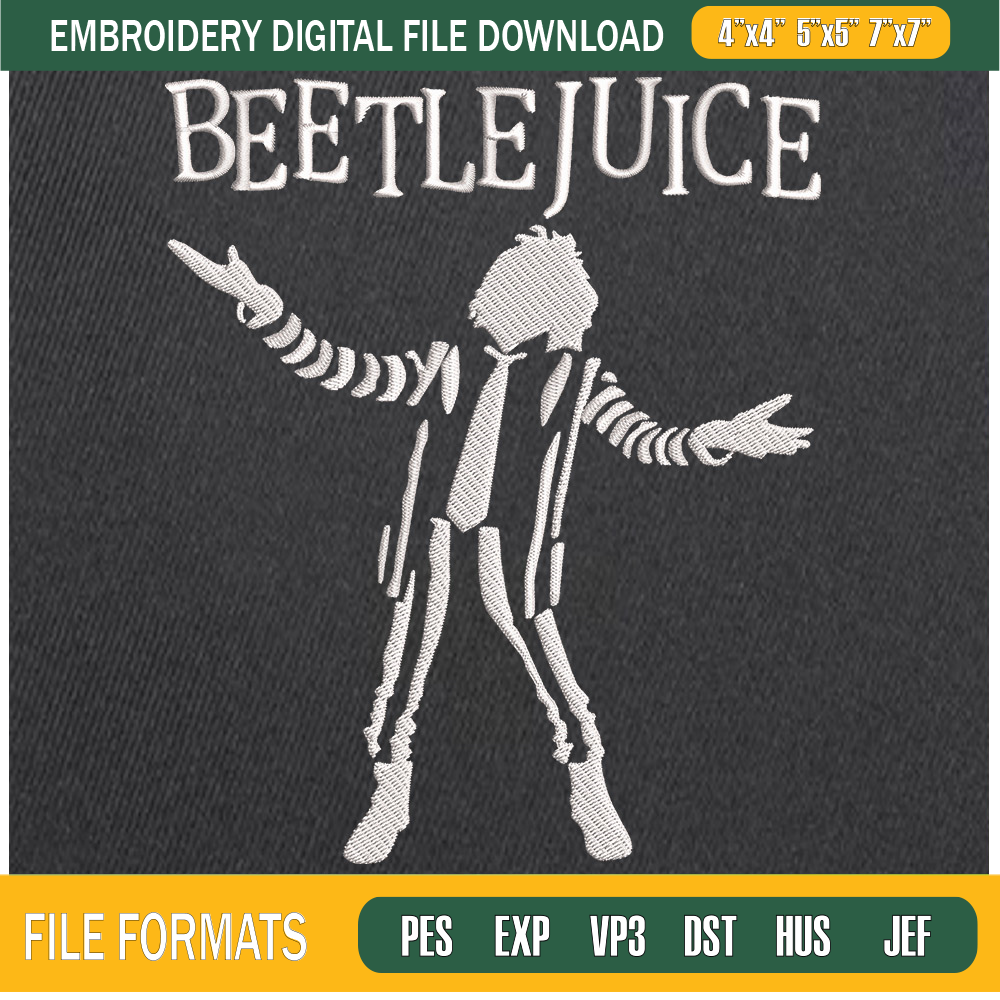 Beetlejuice Embroidery Designs, Halloween Machine Embroidery Design, Machine Embroidery Designs - Premium & Original SVG Cut Files.jpg