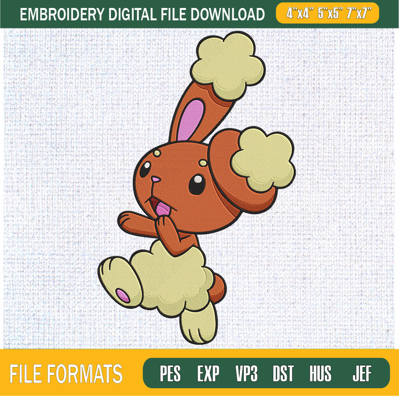 Buneary Pokemon Embroidery Designs, Pokemon Machine Embroidery Design, Machine Embroidery Designs - Premium & Original SVG Cut Files.jpg
