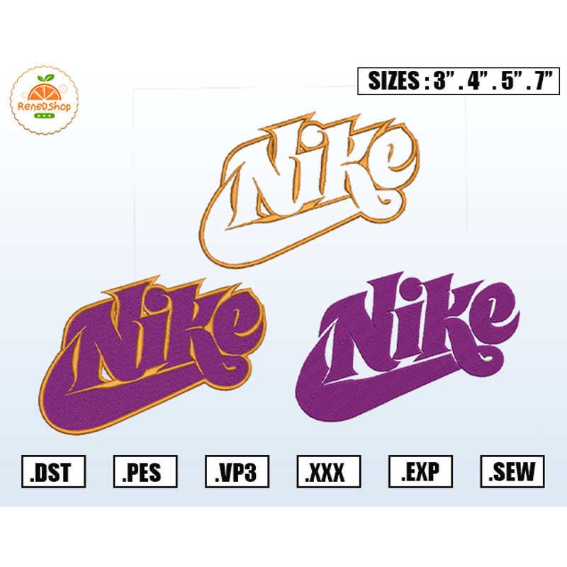 3 Logo Nike Embroidery Designs, Machine Embroidery Design File, Pes, Dst, Jef, Vp3, Exp, Hus, Instant Download.jpg