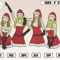 Merry Fetchmas Mean Girls Embroidery Designs, Christmas Embroidery Design File Instant Download.jpg